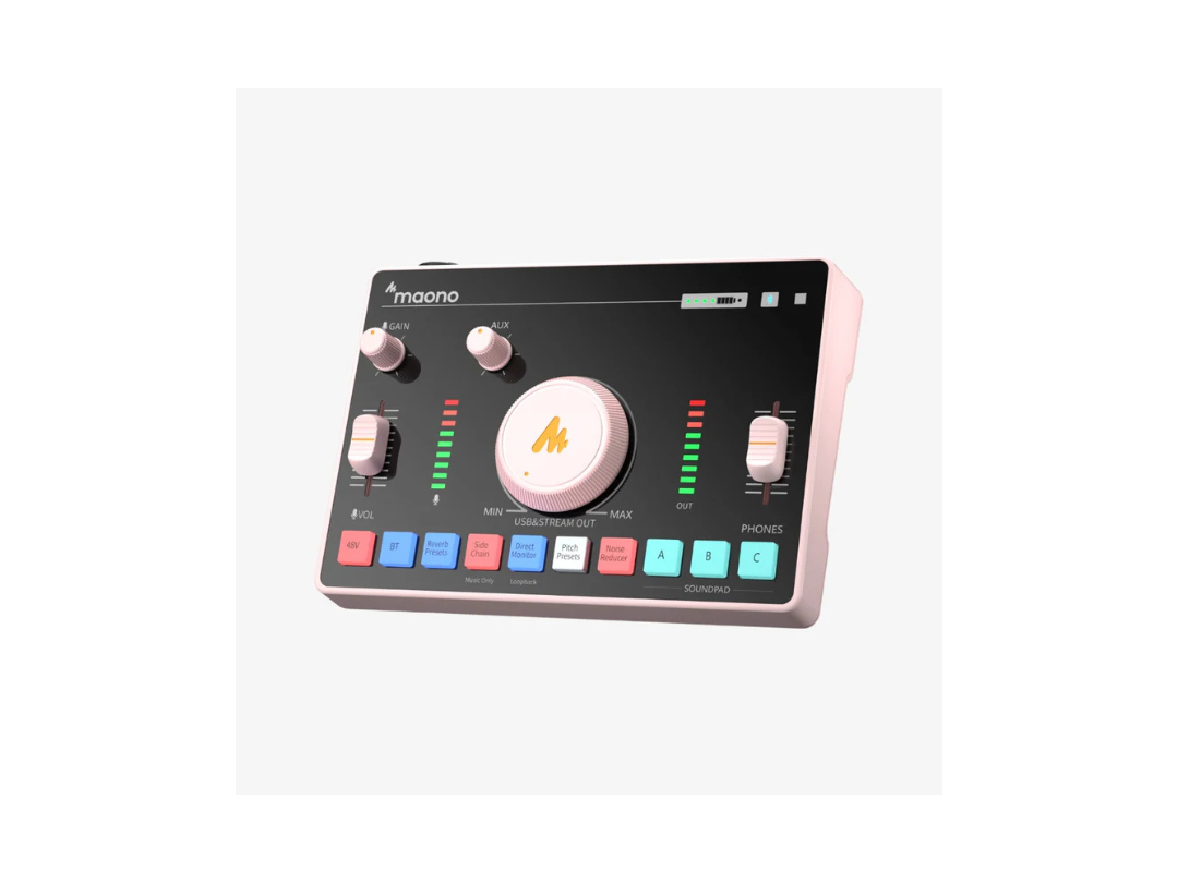 Maonocaster AMC2 NEO One-Stop Streaming Audio Mixer & Sound Card Maonocaster AMC2 NEO One-Stop Streaming Audio Mixer & Sound Card